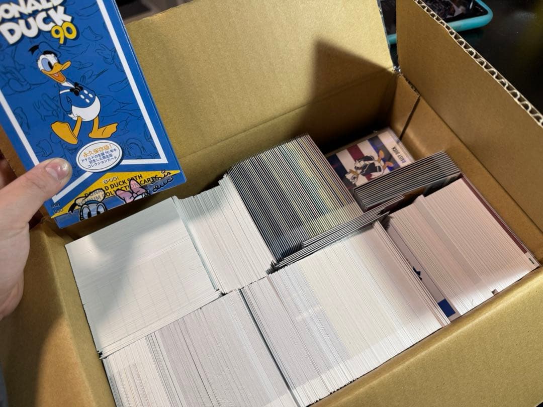 ディズニー ドナルドダック 90周年 トレーディングカード まとめ売り