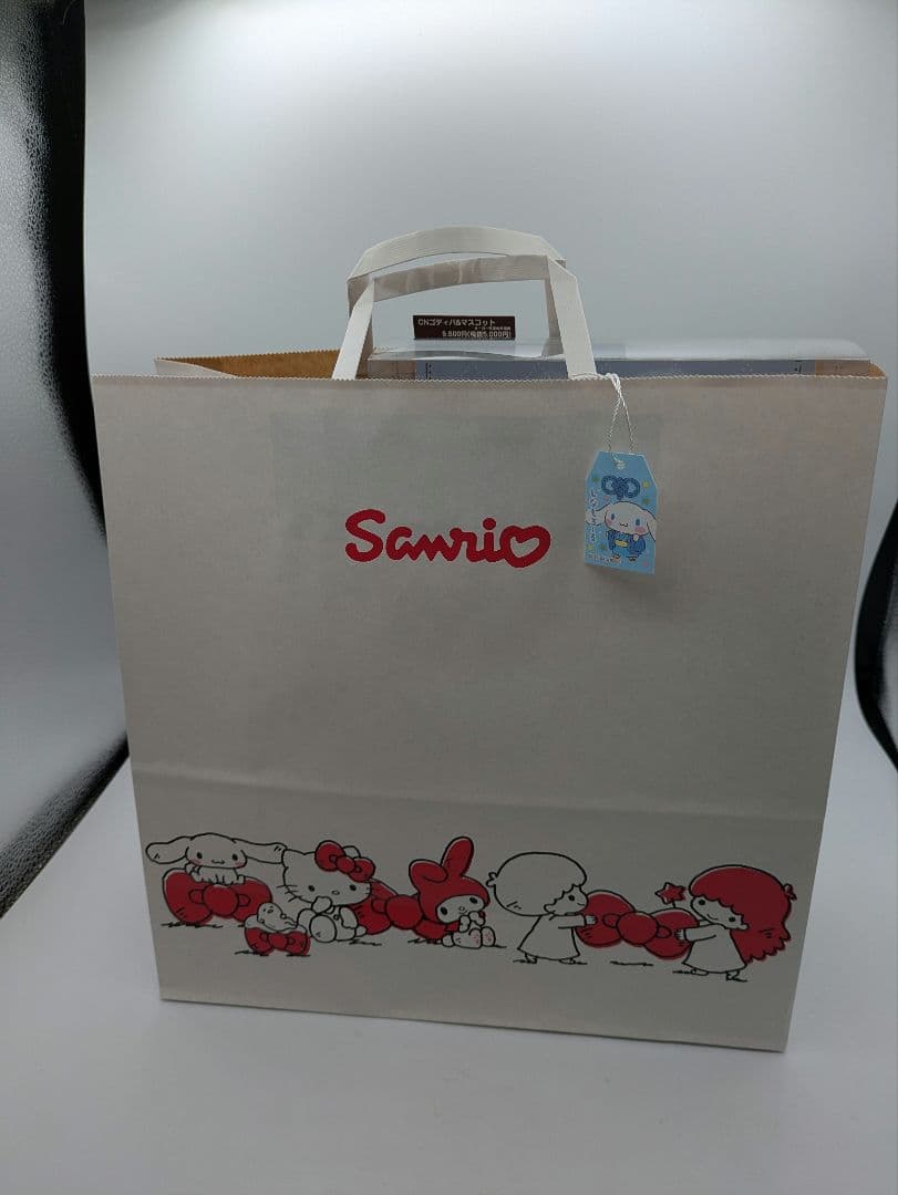 シナモロール ゴディバ＆ぬいぐるみ（ドール）マスコットホルダーセット おまけ付