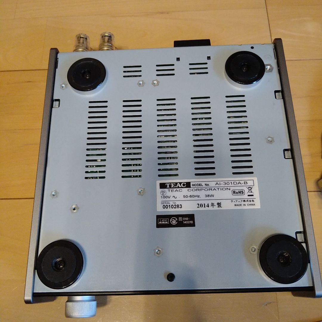 TEAC プリメインアンプ AI-301DA-B ＆ バナナプラグ ケーブル2本