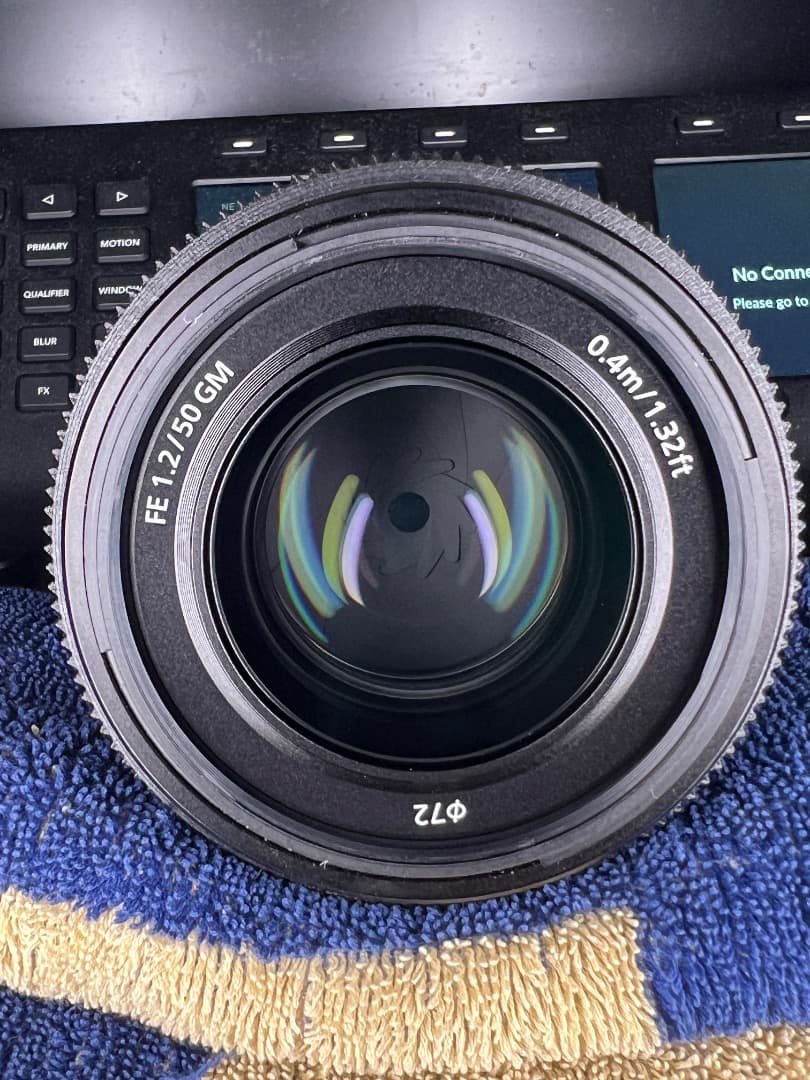 Sony FE 50mm F1.2 GM レンズ（フード欠品）