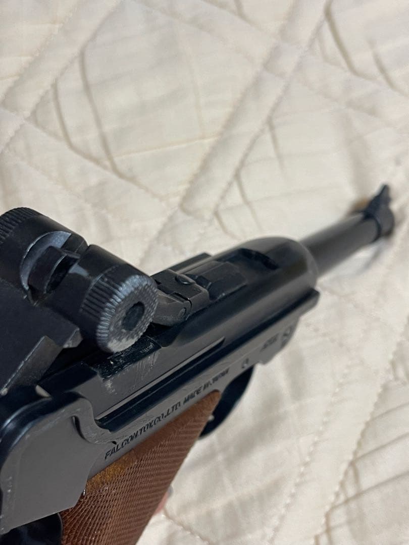 ☆希少レア☆ P08 ガスガン ルガーヘビーウェイト 4インチ ファルコンタナカ