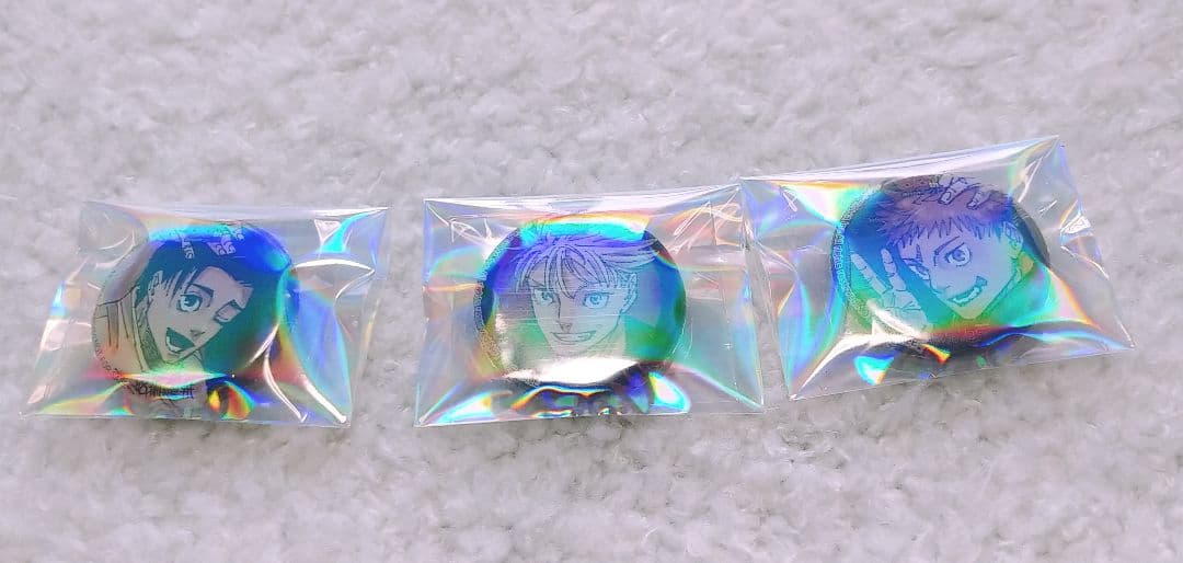 ラスト 週間少年ジャンプ 呪術廻戦 55キャラ缶バッジ 当選 非売品 3点セット