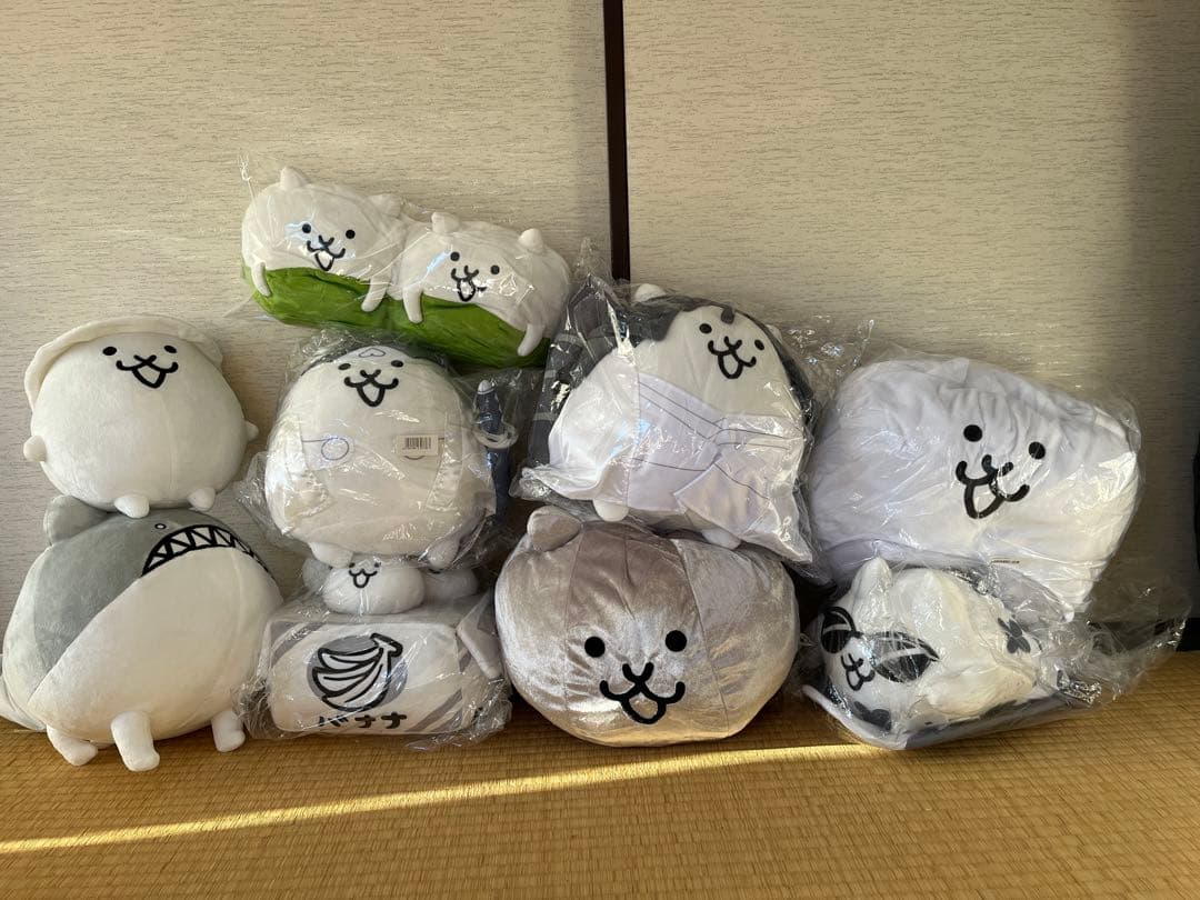 にゃんこ大戦争 ぬいぐるみ+かぶりもの