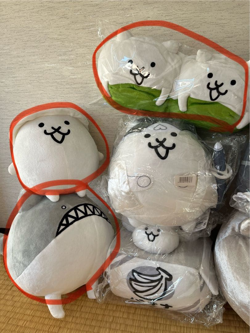 にゃんこ大戦争 ぬいぐるみ+かぶりもの