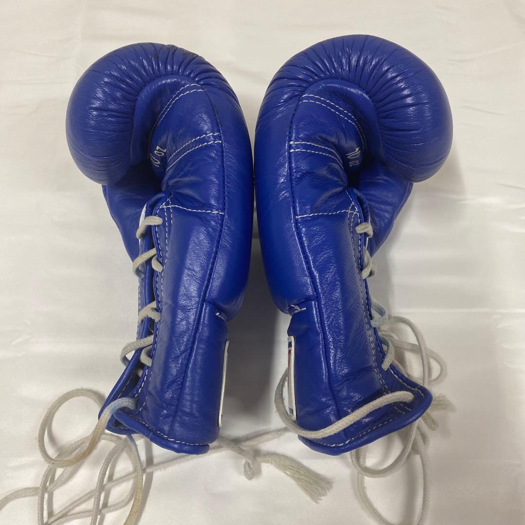 ウ*グ様 Winning ボクシンググローブ 10oz 青ひも式