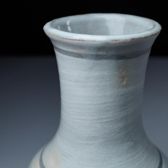 永楽即全　唐草花入　共箱　茶道具　永楽善五郎　千家十職　鶏龍山　花器