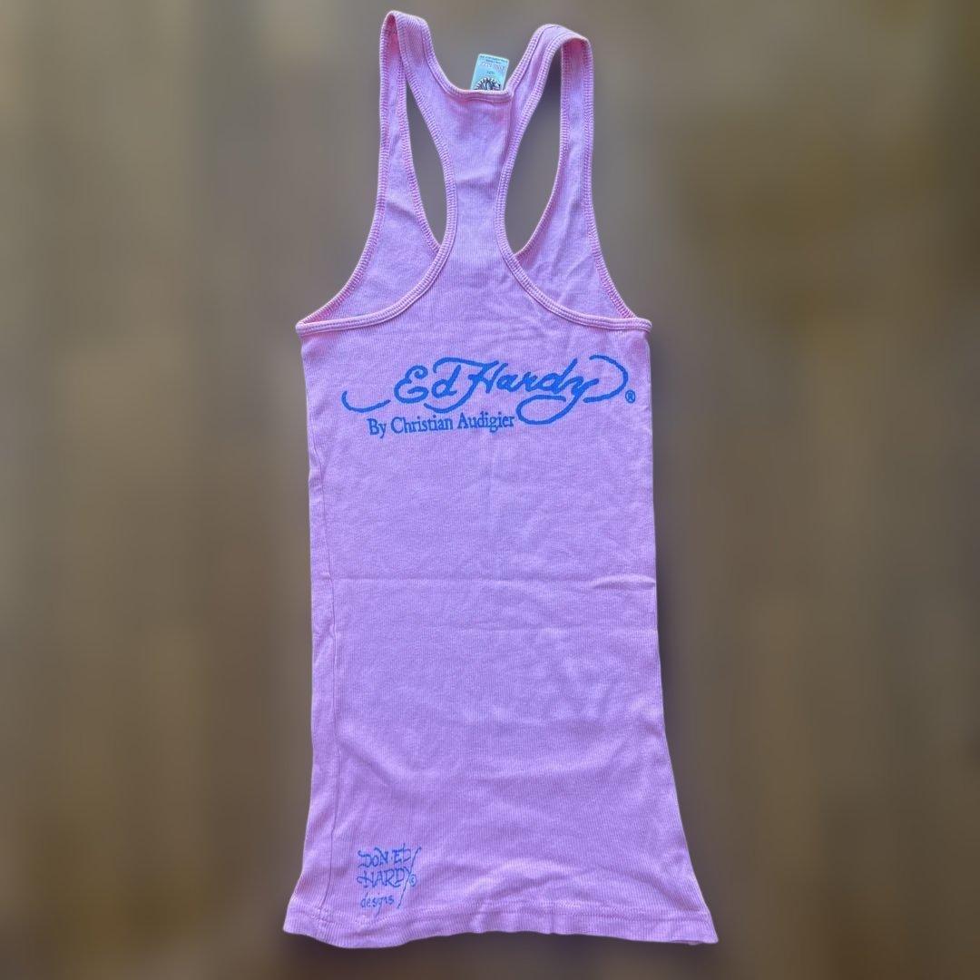 Ed Hardy ストーン ロングタンクトップ