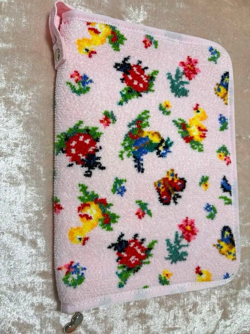 FEILER マルチケース　母子手帳ケース　ハイジ柄　ピンク