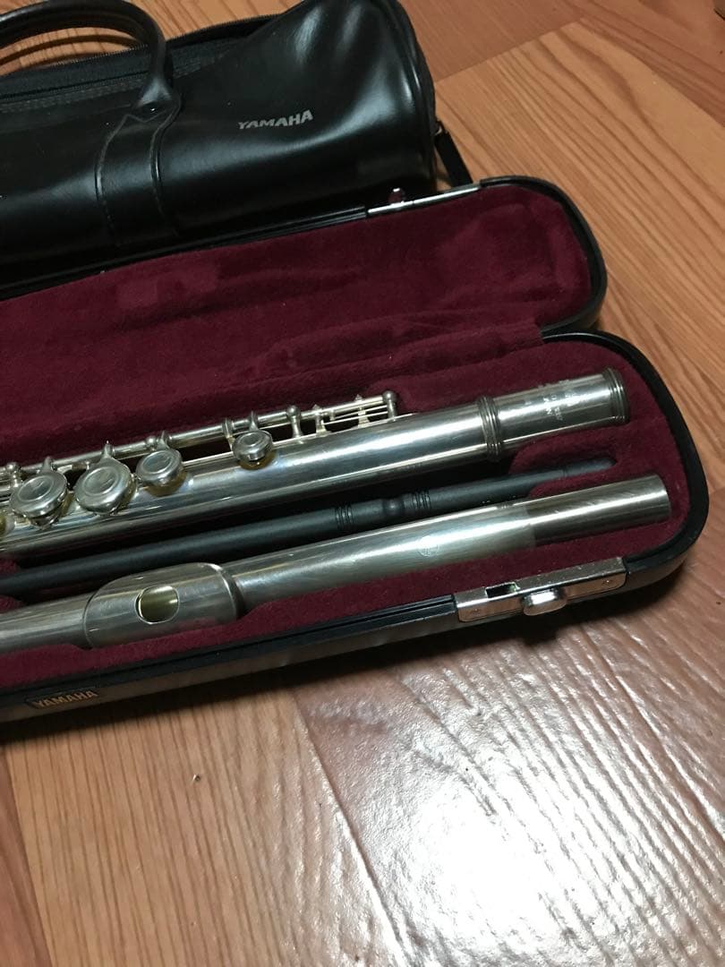 YAMAHA ヤマハ 211SII フルート シルバー ケース バッグ付き