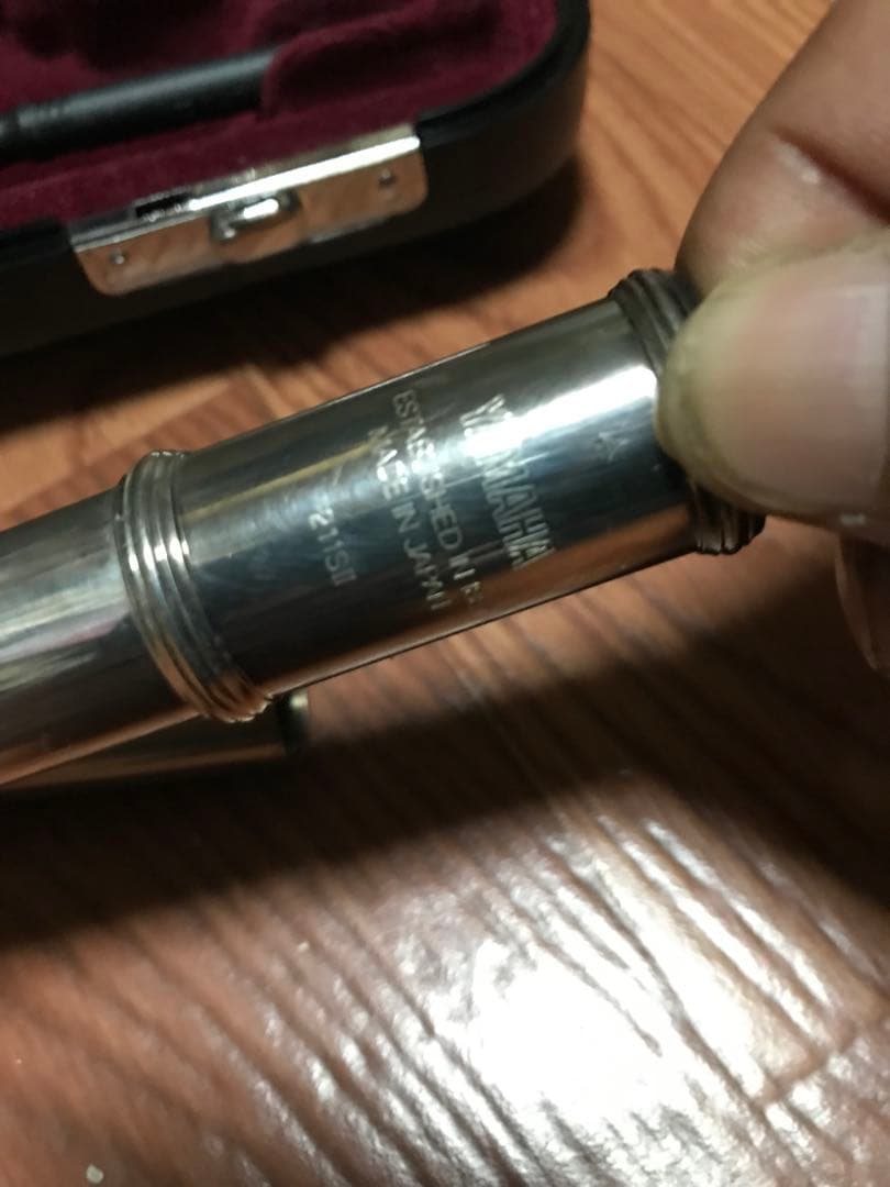 YAMAHA ヤマハ 211SII フルート シルバー ケース バッグ付き