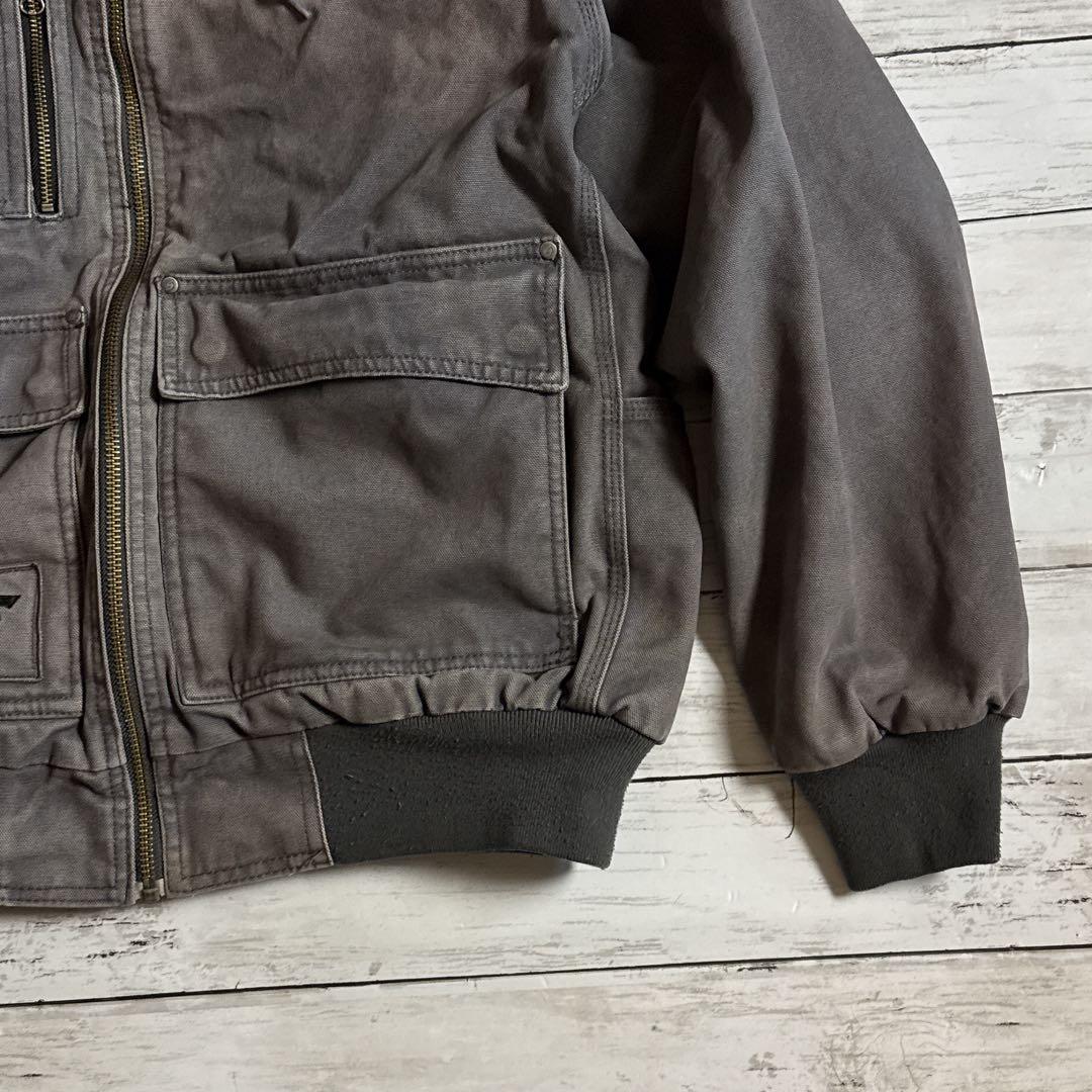 S*様 Snap-on スナップオン ダック アクティブジャケット グレー Lメ