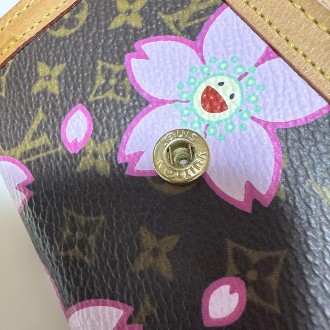 ルイヴィトン モノグラム チェリーブロッサム ポシェットクレ ケース