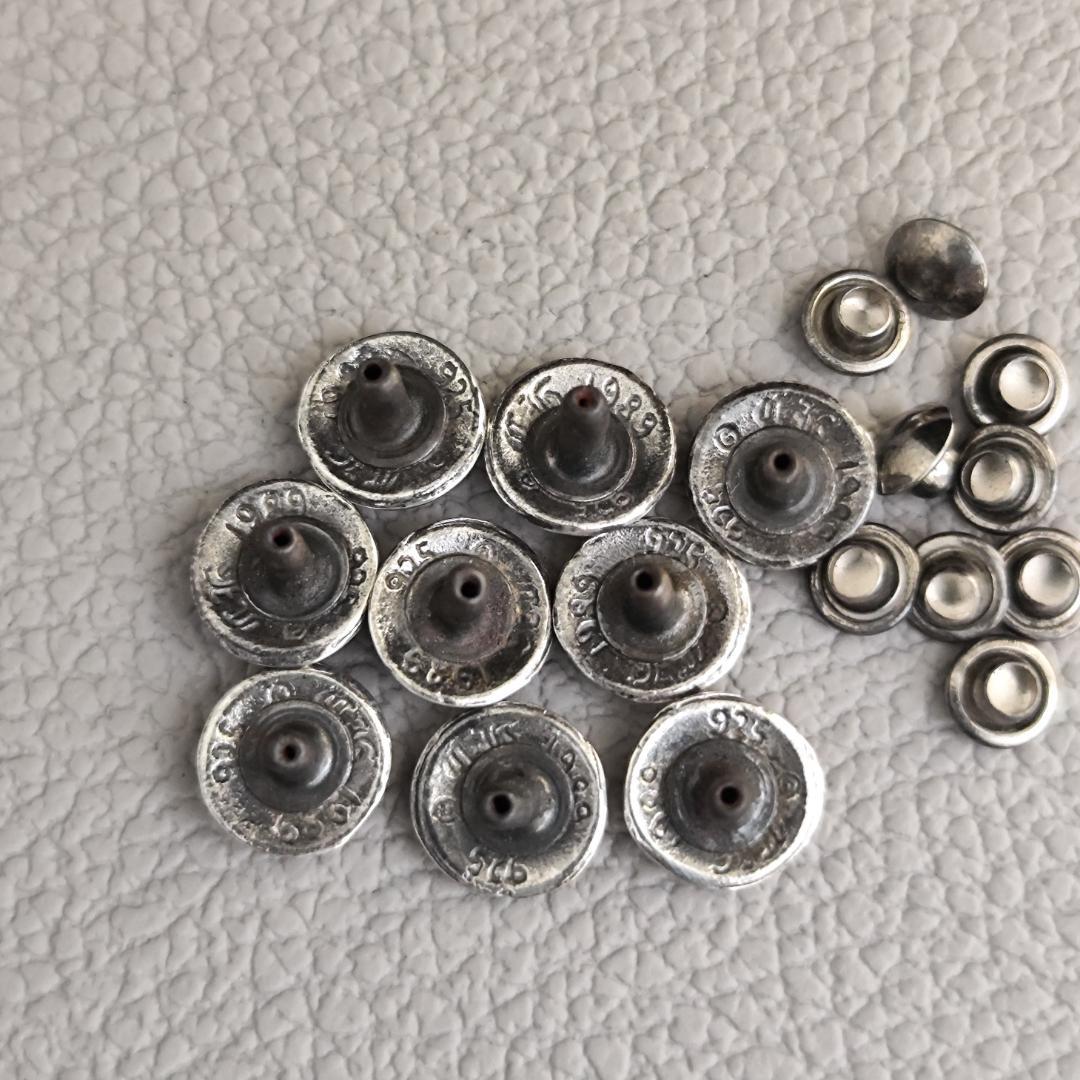 CHROME HEARTS クロムハーツ フローラルボタン スモール 9個