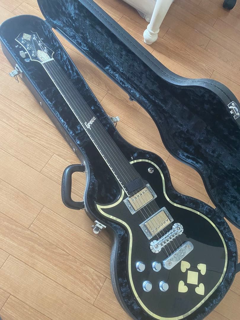 GRECO Zemaitis / HEART Black 左利き用