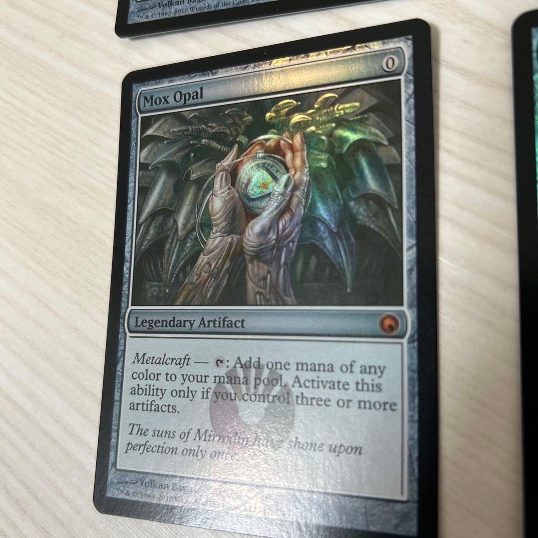 オパールのモックス/Mox Opal 英語 初版Foil 4枚セット