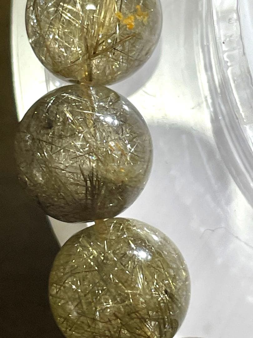 【一点限り】高品質　シルバールチルブレス10㎜（新品未使用）希少！針ミチミチ