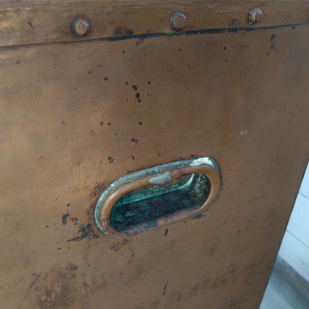 銅製　てあぶり火鉢 古道具