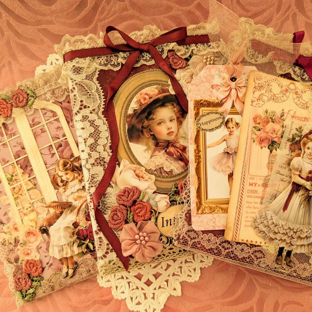 薔薇とレースのビクトリアンスィートジャンクジャーナル*Infinity*