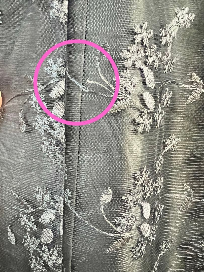 kana Aラインパーティードレス グレー　S