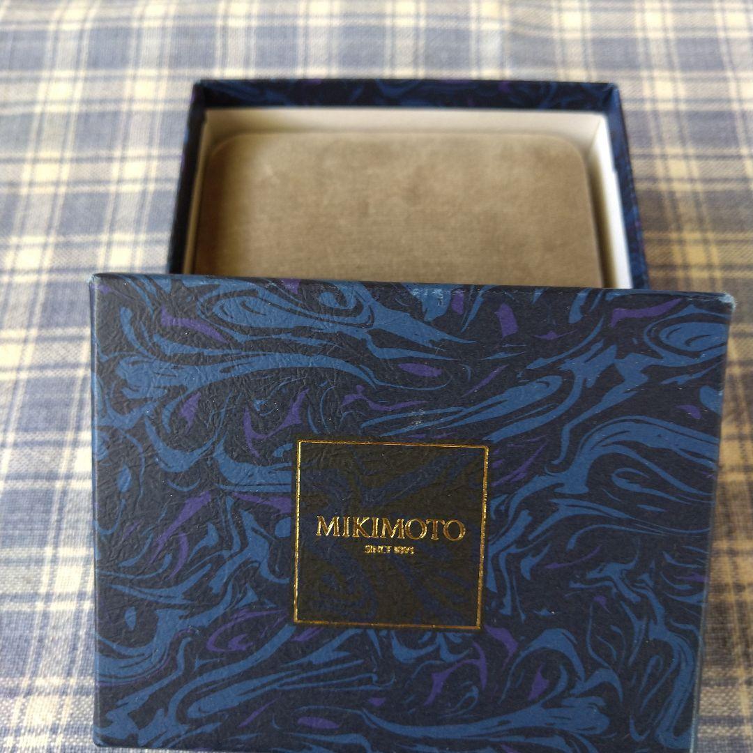 MIKIMOTO 真珠付き葉型ブローチ