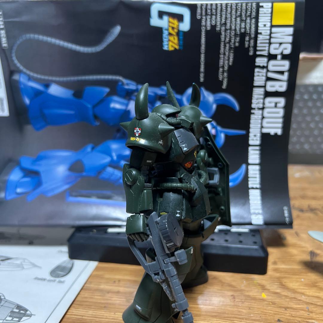 完成品 6体セットHG UCオリジンザクII /カスタム ウェザリング