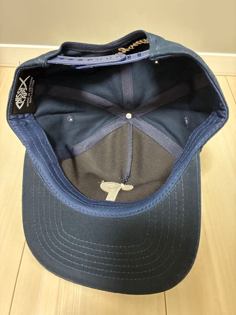 Monday suck キャップ　ネイビー　マンデーサック