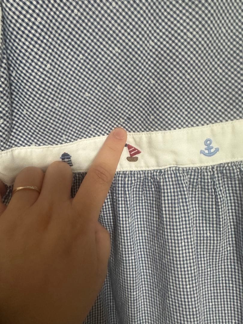 familiar 110サイズ ワンピースセット