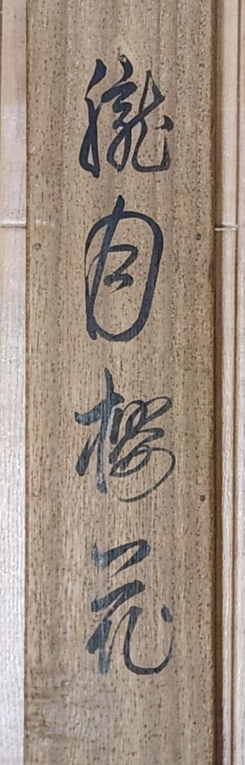 【朧月夜桜図】今井景樹 2702 おぼろ月 さくら 共箱 肉筆 掛け軸