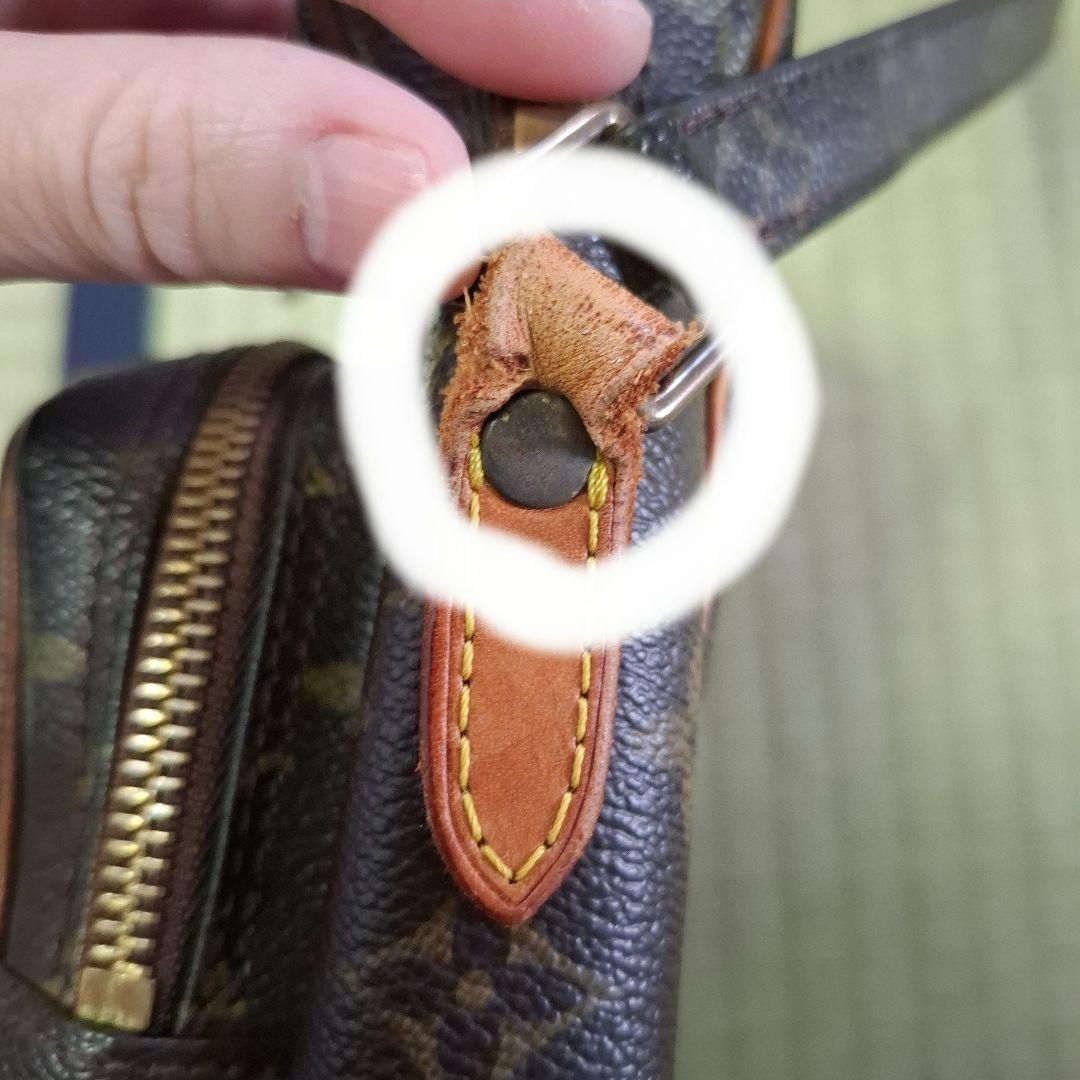 LOUIS VUITTON ショルダーバッグ　アマゾン　モノグラム　焦茶色