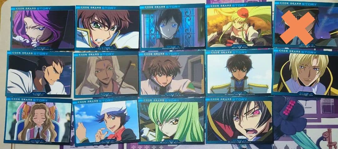 コードギアス トレーディングカードまとめ売りセット
