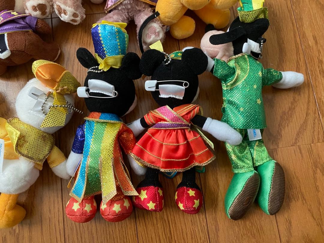 東京ディズニーランド　40周年　ドリームゴーラウンド　ぬいぐるみバッジ　全種類