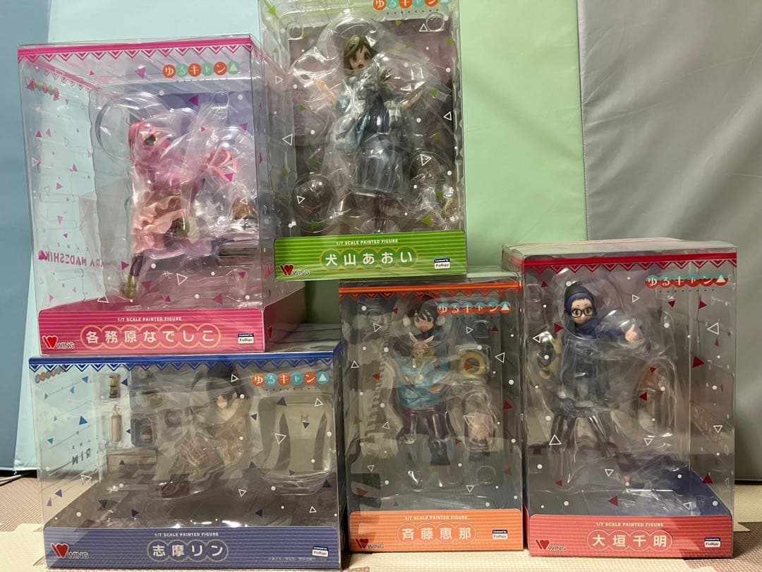 【未開封】wing ゆるキャン　5体セット