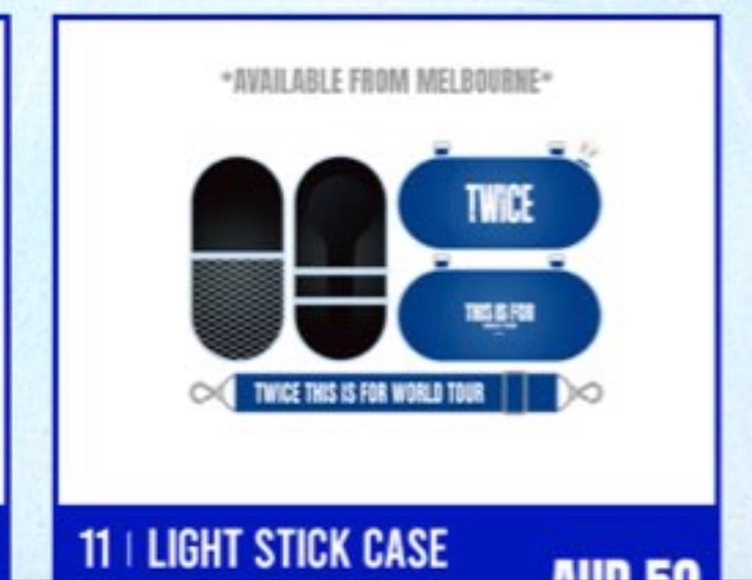 TWICE THIS IS FOR ペンライトケース　オーストラリア限定