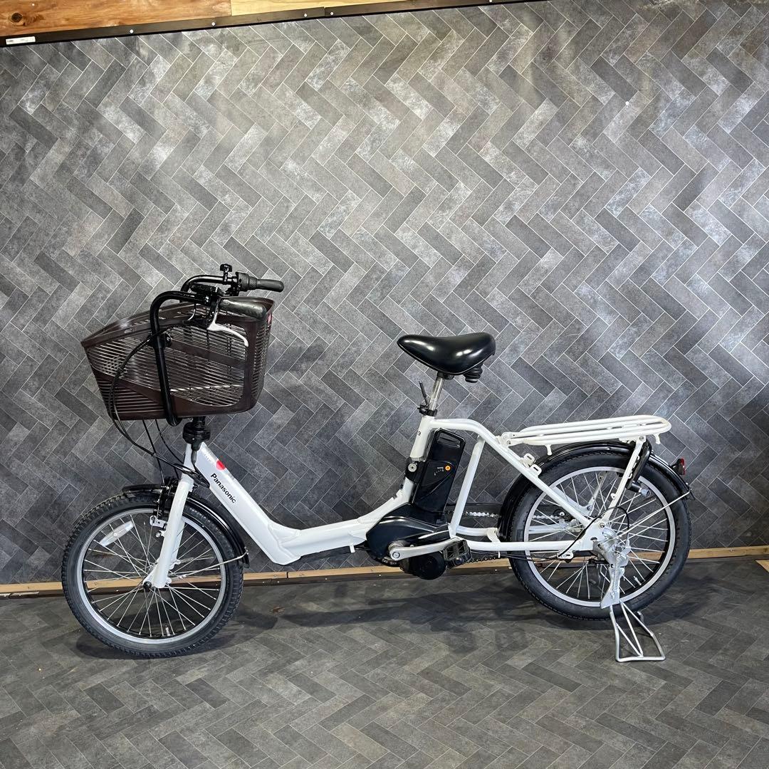 電動アシスト自転車 チャイルドシート付き ホワイト