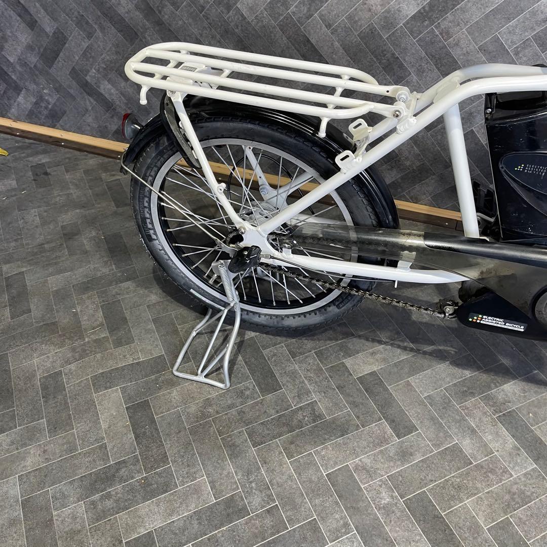 電動アシスト自転車 チャイルドシート付き ホワイト