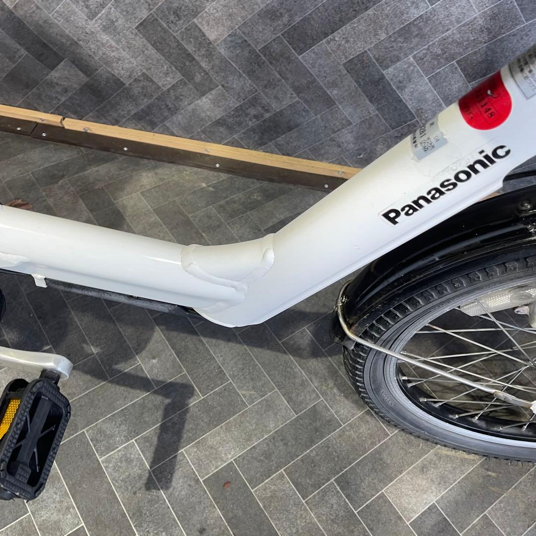 電動アシスト自転車 チャイルドシート付き ホワイト