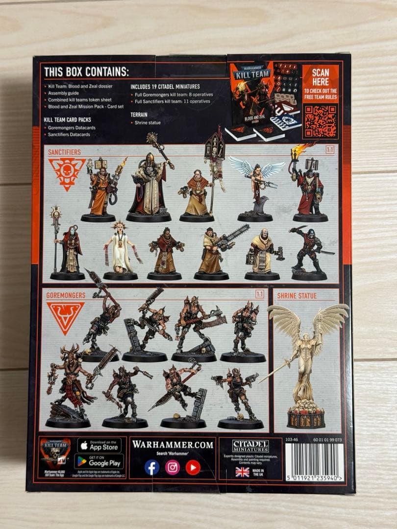 その他 WARHAMMER 40k KILL TEAM BLOOD AND ZEAL
