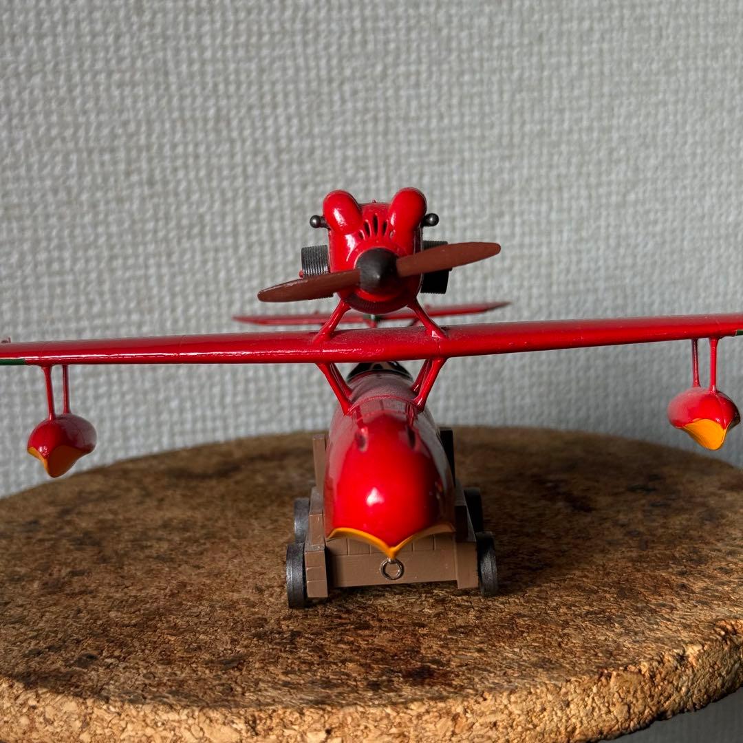 Savoia 1/48 ジブリ 紅の豚　サボイア　プラモデル　自作　筆塗り