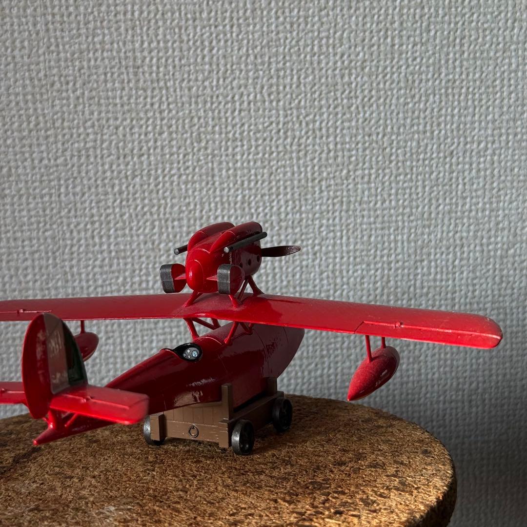 Savoia 1/48 ジブリ 紅の豚　サボイア　プラモデル　自作　筆塗り