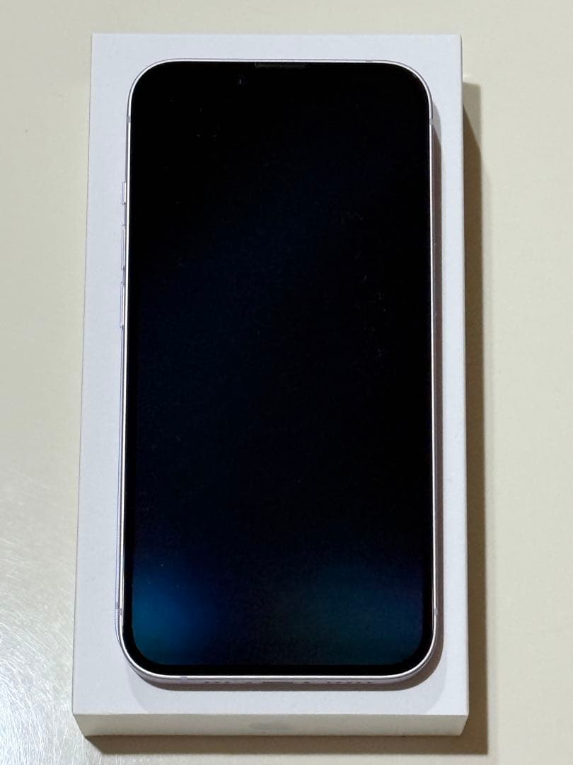 【SIMフリー】 iPhone 14 256GB パープル　バッテリー　100%