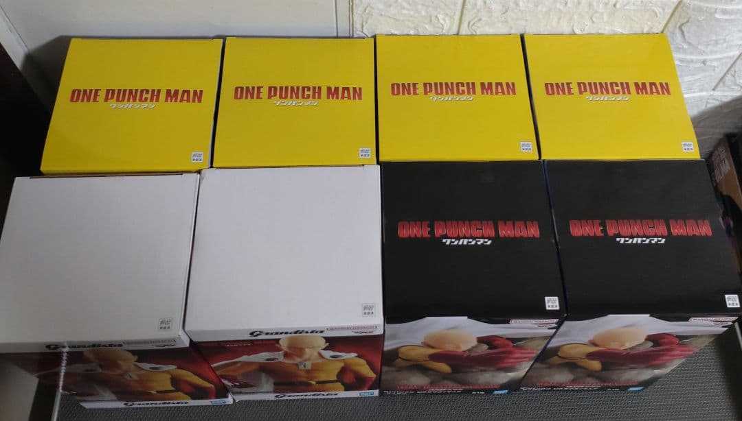 ONEPUNCHMAN　ワンパンマン　サイタマ　フィギュア　8体セット　新品