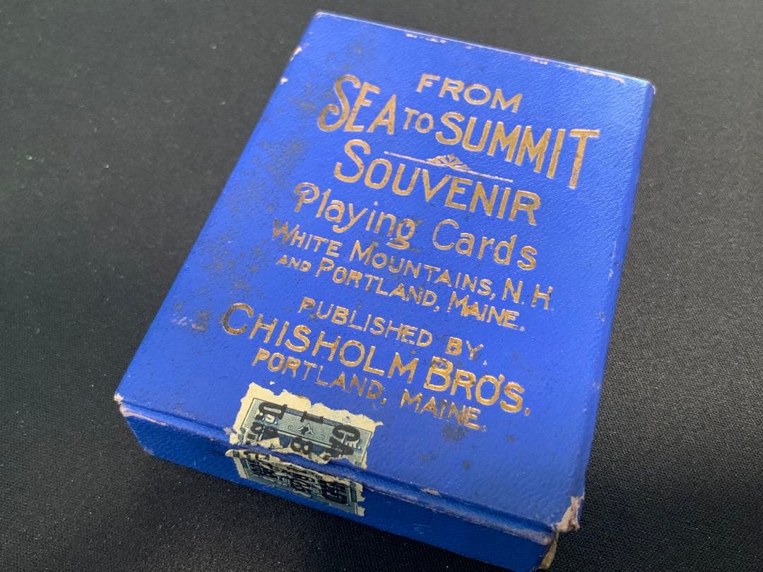 超美品 オールドデック ゴールドエッジ USPC社製