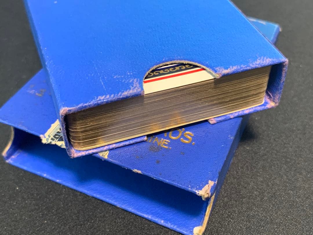 超美品 オールドデック ゴールドエッジ USPC社製