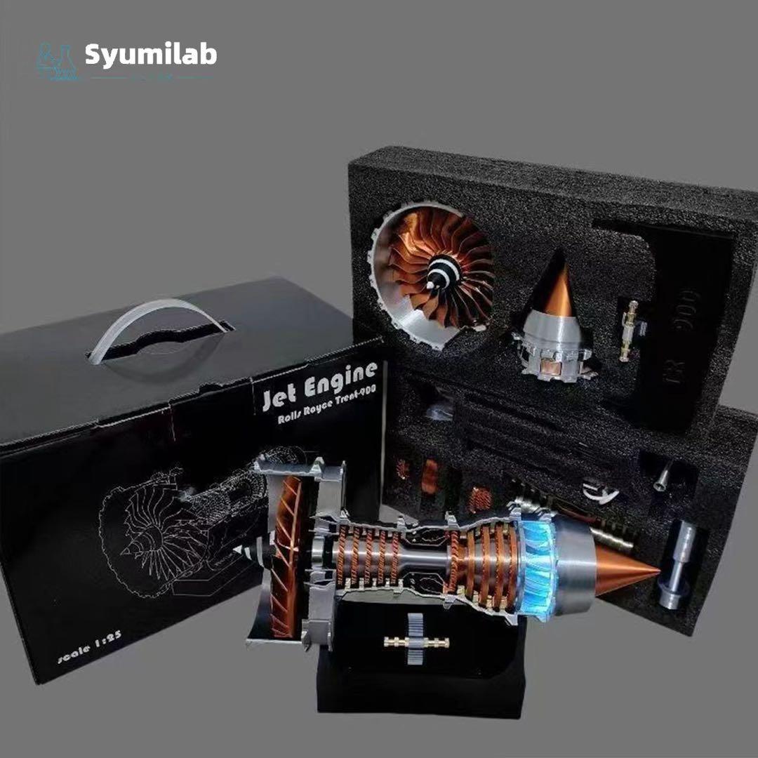 TR900 A380 航空機 エンジンモデル 3Dプリンタ　教育　プラモデル