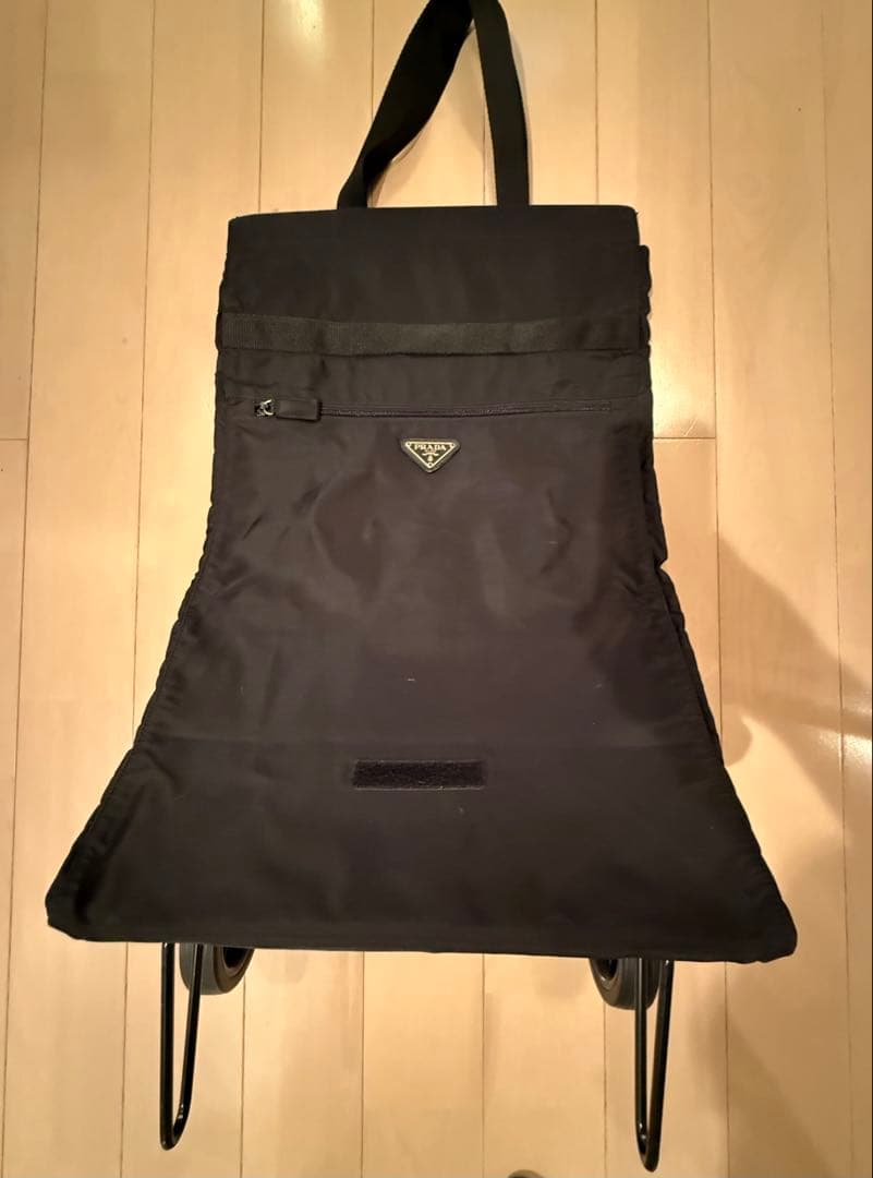 レア美品PRADA プラダ 折り畳み可 ナイロン トロ－リbag 本物