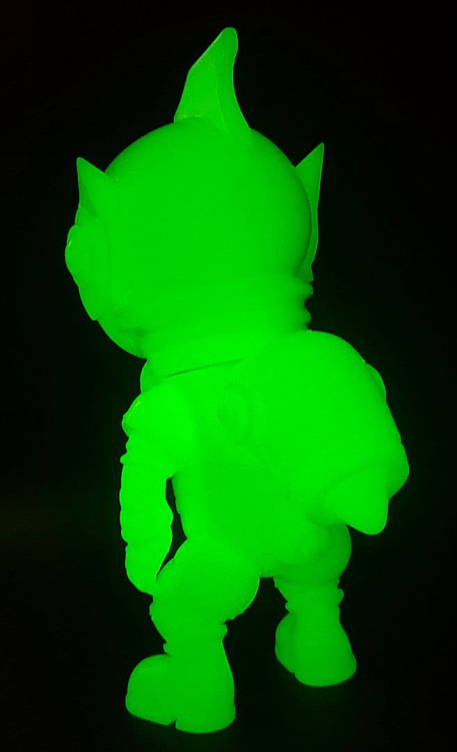 インディーズソフビ 宇宙鉄猿 BUMPY kikkaketoy 蓄光成形