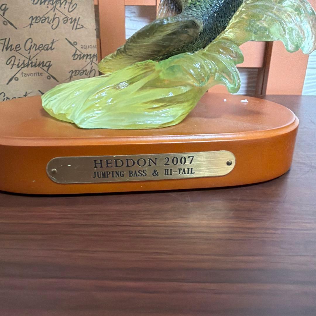 希少 ヘドン ジャンピングバス マグナムトーピード 置物 フィギュア