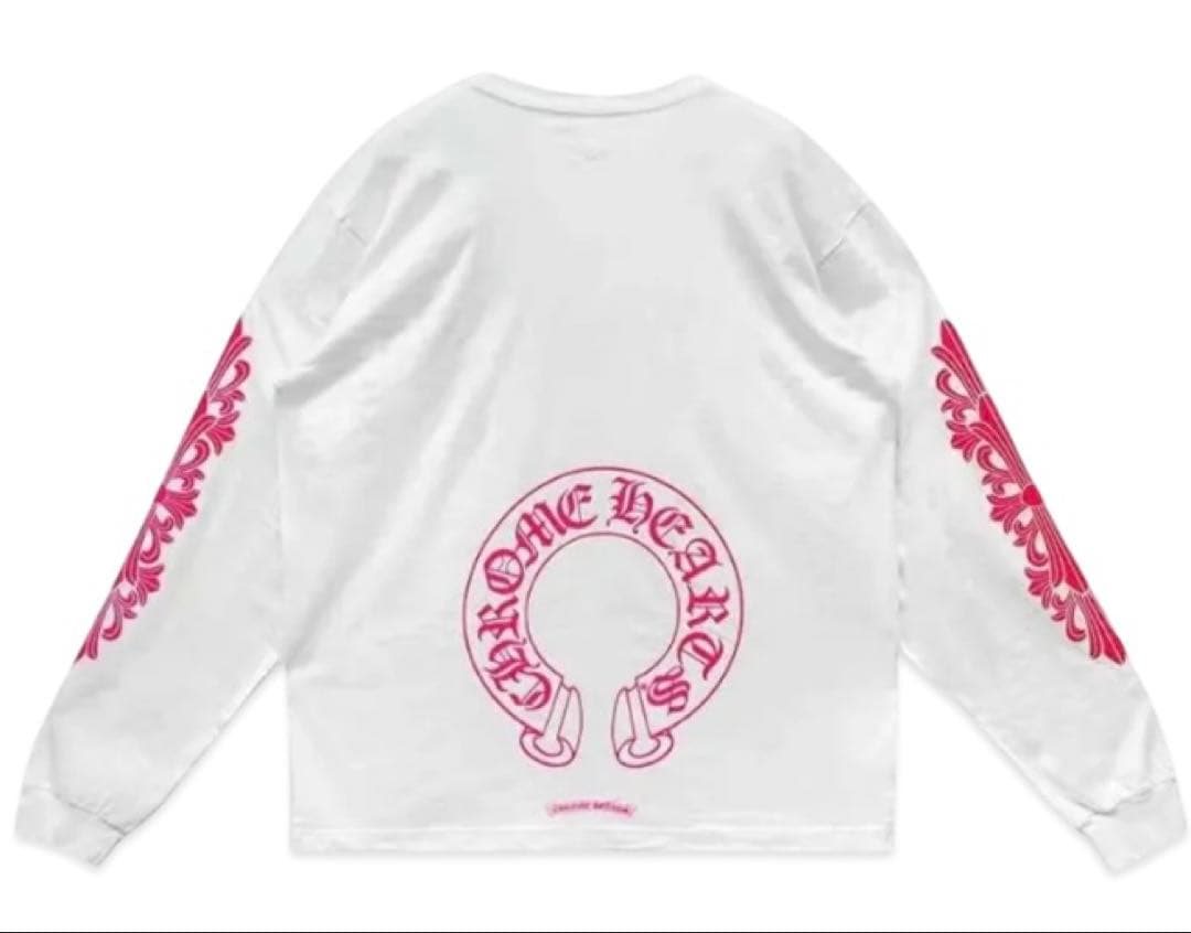 CHROME HEARTS ロングスリーブTシャツ ホワイト