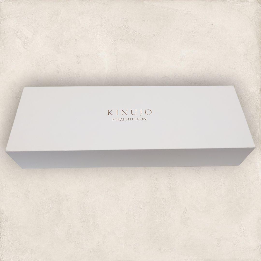 ✨美品✨ KINUJO ストレートアイロン パールホワイト LM-225