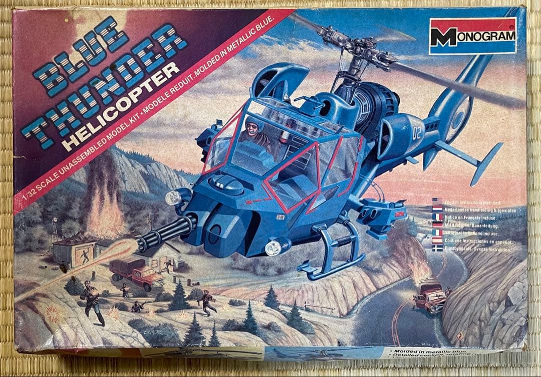 1/32 ブルーサンダー　海外製プラモデル　ジャンク